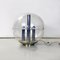 Italian Modern Aluminum and Transparent Plastic Sphere Table or Floor Lamp, 1970s, Image 3