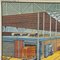 Vintage Mural Industrial Plant Rollable Wall Chart, 1960 2