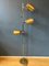 Mid-Century Space Age Golden Herda Floor Lamp, 1970s 1