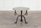 Table d'Appoint Mid-Century en Marbre Vert & Fer, France 10