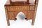 Poltrone in legno intarsiato, inizio XX secolo, Siria, fine XIX secolo, set di 4, Immagine 8