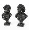 Claude Michel Clodion, Büsten von Dionysos und Ariadne, 18. Jh., Bronzen, 2er Set 20