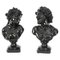 Claude Michel Clodion, Bustes de Dionysos et Ariane, 18ème Siècle, Bronzes, Set de 2 1