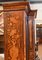 Victorian Breakfront Bookcase in Wanut and Marquetry Inlay 8