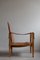 Safari Chairs in Ash and Leather by Kaare Klint, 1950s, Set of 2 9
