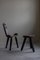 French Wabi Sabi Wooden Carved Tripod Chair, 1890s, Image 7
