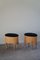 Modern Danish Stools with Storage in Pine and Bouclé, 1960s, Set of 2 13