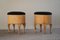 Modern Danish Stools with Storage in Pine and Bouclé, 1960s, Set of 2 7