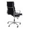 EA-219 Office Chair in Black Leather by Charles Eames for Vitra, 1990s 3
