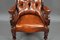 Fauteuils Victoriens en Cuir, 1850, Set de 2 13