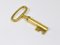 Large Austrian Brass Key Cork Screw by Carl Auböck, 1950s, Image 6