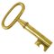 Large Austrian Brass Key Cork Screw by Carl Auböck, 1950s, Image 1