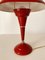 Rote Schreibtischlampe, Italien, 1950er 4