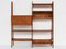 Modern Scandinavian Teak Free Standing Bookcase, 1960 1