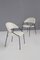 Modell Du 41 Rima Stühle aus weißem Bouclé von Gastone Rinaldi, 1950, 2er Set 1