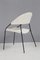 Modell Du 41 Rima Stühle aus weißem Bouclé von Gastone Rinaldi, 1950, 2er Set 2