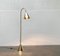 Mid-Century Brass Floor Lamp by Jacques Adnet for Valenti, Spain, 1960s 4