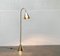 Mid-Century Brass Floor Lamp by Jacques Adnet for Valenti, Spain, 1960s, Image 4