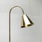 Lampadaire Mid-Century en Laiton par Jacques Adnet pour Valenti, Espagne, 1960s 14