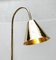 Mid-Century Brass Floor Lamp by Jacques Adnet for Valenti, Spain, 1960s 2