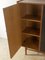 Vintage Highboard in Schwarz & Braun, 1960er 5