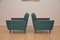 Aquamarine Armchairs, 1960s, Set of 2 9