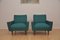 Aquamarine Armchairs, 1960s, Set of 2 5