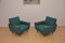 Aquamarine Armchairs, 1960s, Set of 2, Image 3