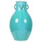 Turquoise Vase from Atelier Primavera, 1930s 1