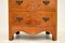 Antique Burr Walnut Bow Front Chest of Drawers , 1910s 11