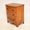 Antique Burr Walnut Bow Front Chest of Drawers , 1910s, Image 4