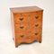 Antique Burr Walnut Bow Front Chest of Drawers , 1910s, Image 1