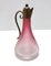 Italian Art Nouveau Fragrance Diffuser in Pink and Transparent Murano Glass, 1920s, Image 6