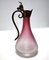 Diffuseur de Parfum Art Nouveau en Verre de Murano Rose et Transparent, Italie, 1920s 8