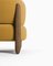 Moderner Tobo Sessel aus Stoff Boucle Senf & Räuchereiche von Collector Studio 3