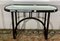 Italian Console Table in Chrome and Steel, 1960, Image 1