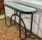 Table Console en Chrome et Acier, Italie, 1960 8