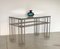 Vintage Steel Console Tables, 1980s, Set of 2, Image 13