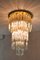 Mid-Century Italian Murano Glass Triedri Chandelier attributed to Paolo Venini for Venini, 1960s 10