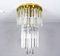 Mid-Century Italian Murano Glass Triedri Chandelier attributed to Paolo Venini for Venini, 1960s, Image 4