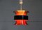 Lampada a sospensione vintage in ottone di Bent Nordsted per Lyskaer, Danimarca, anni '70, Immagine 2