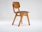 Vintage Stackable Beech Dining Chair from Ben Chairs, 1960s 4