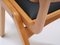 Silla de comedor apilable vintage de haya de Ben Chairs, años 60, Imagen 8