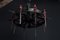 Spanish Gothic Baroque Hand Forged Wrought Iron Gallows Candleholder Chandelier, 2010s, Image 7