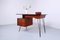 Bureau en Épingle en Teck par Louis Van Teeffelen pour Webe, 1950s 16