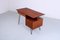 Teak Hairpin Writing Desk by Louis Van Teeffelen for Webe, 1950s 9