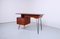 Bureau en Épingle en Teck par Louis Van Teeffelen pour Webe, 1950s 2