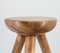 Mid-Century Yew Low Table Stool in the style of Charlotte Perriand, 1960s 2