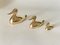 Duck Sculptures in Brass, France, 1970s, Set of 3 4