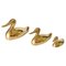 Duck Sculptures in Brass, France, 1970s, Set of 3, Image 1